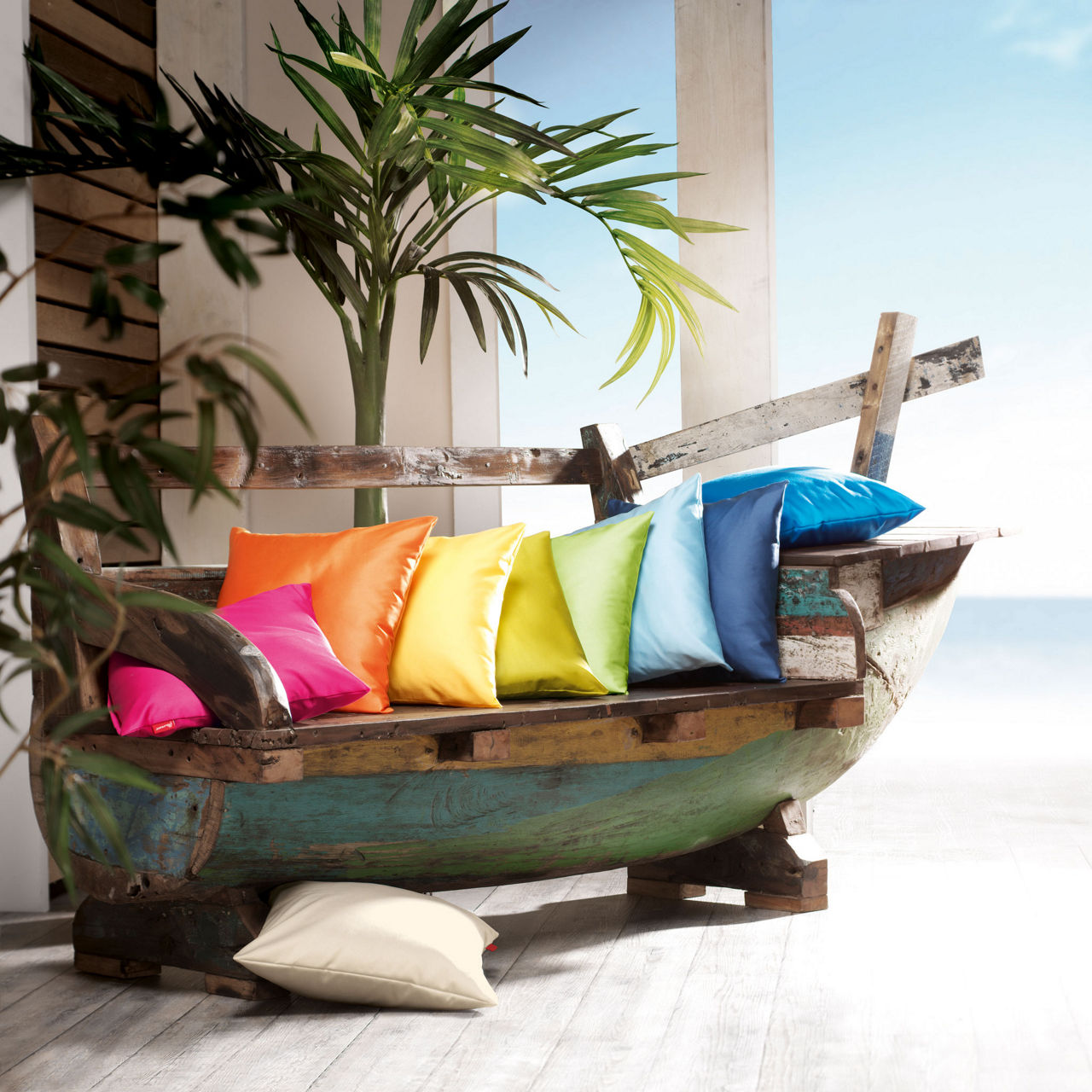  Satin Kissenhülle Colours 1