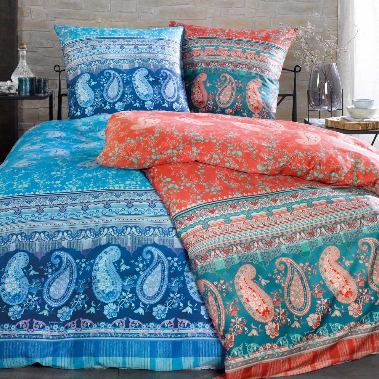  Satin Bettwäsche ANACAPRI