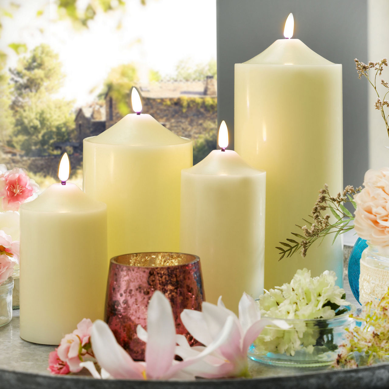  LED-Echtwachskerze - 2