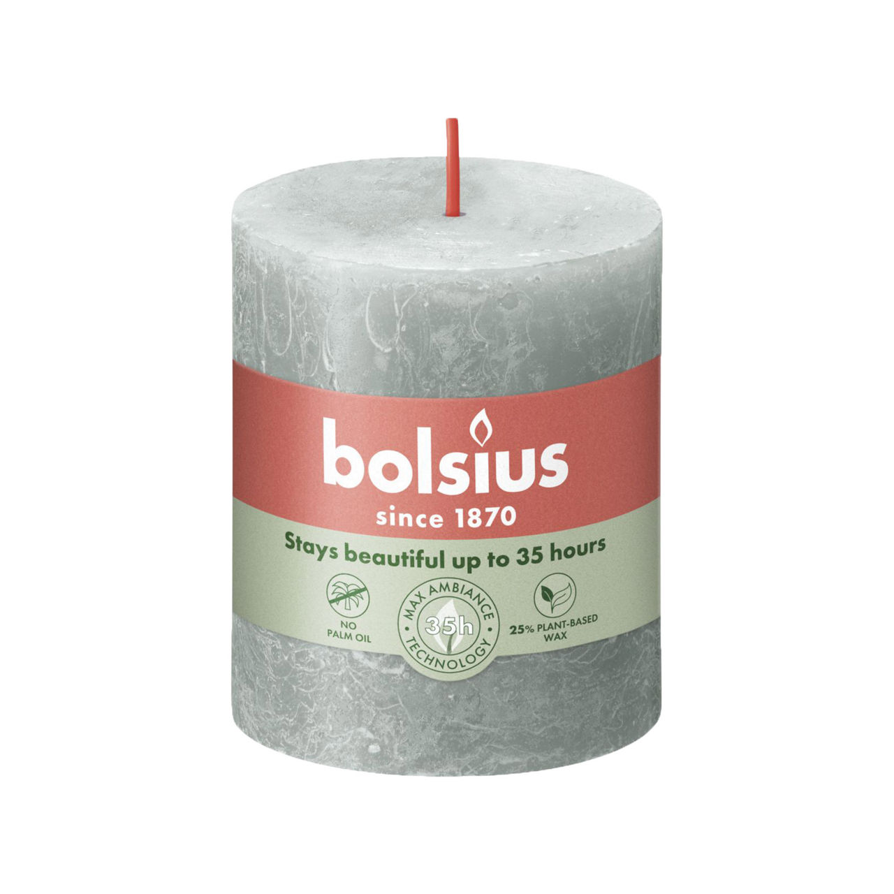  Stumpenkerze Rustic