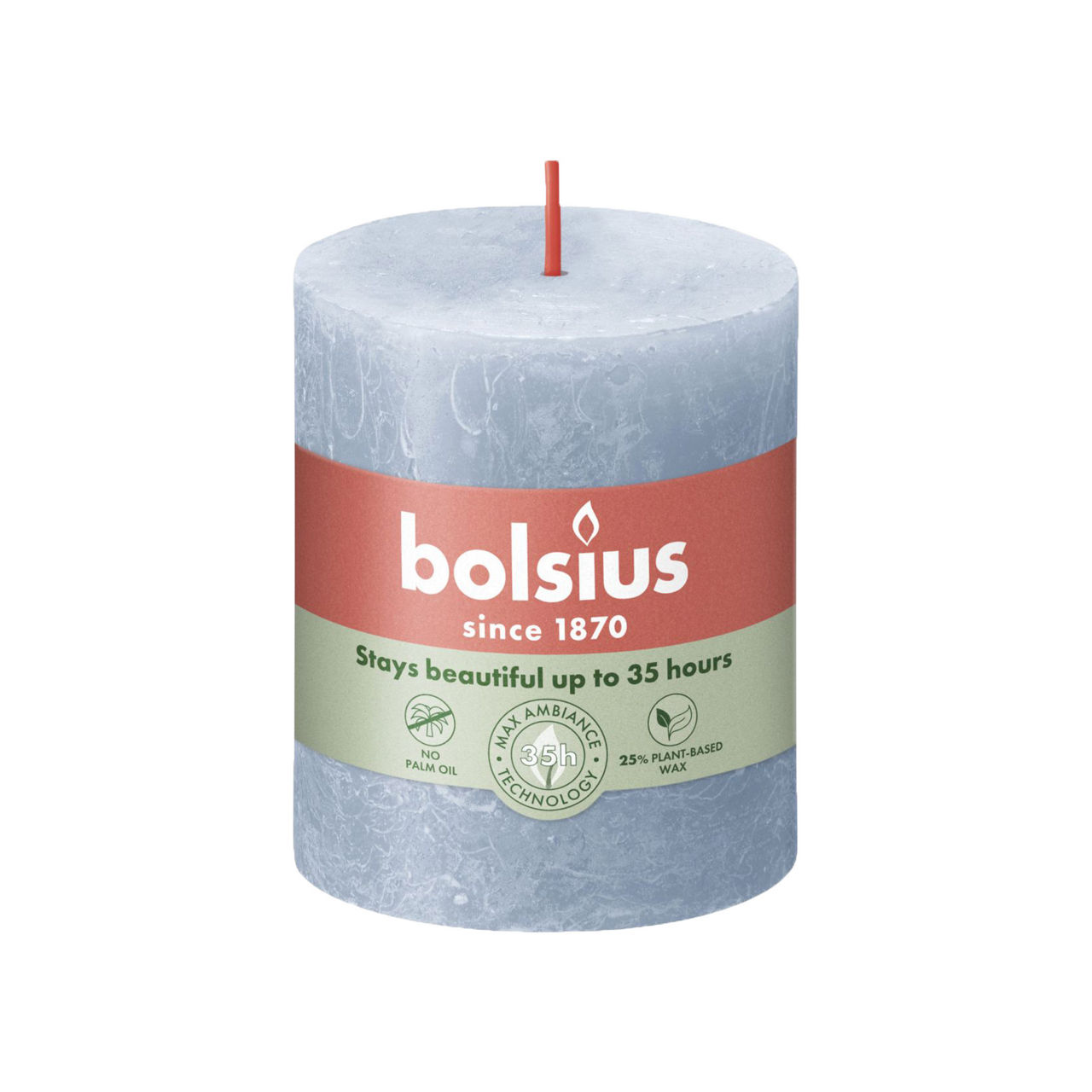  Stumpenkerze Rustic