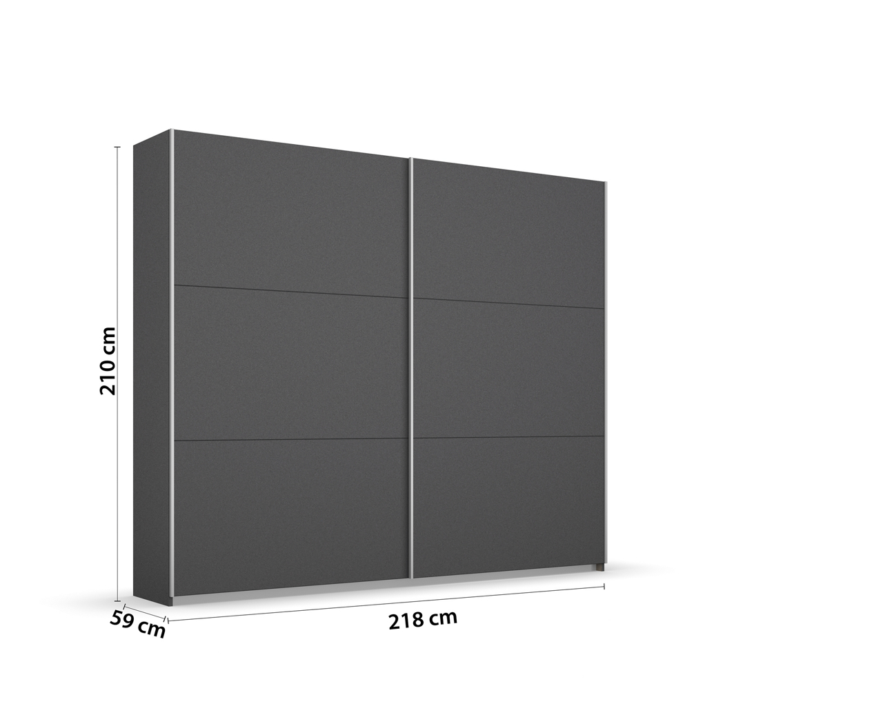  Schwebetürenschrank Lelia