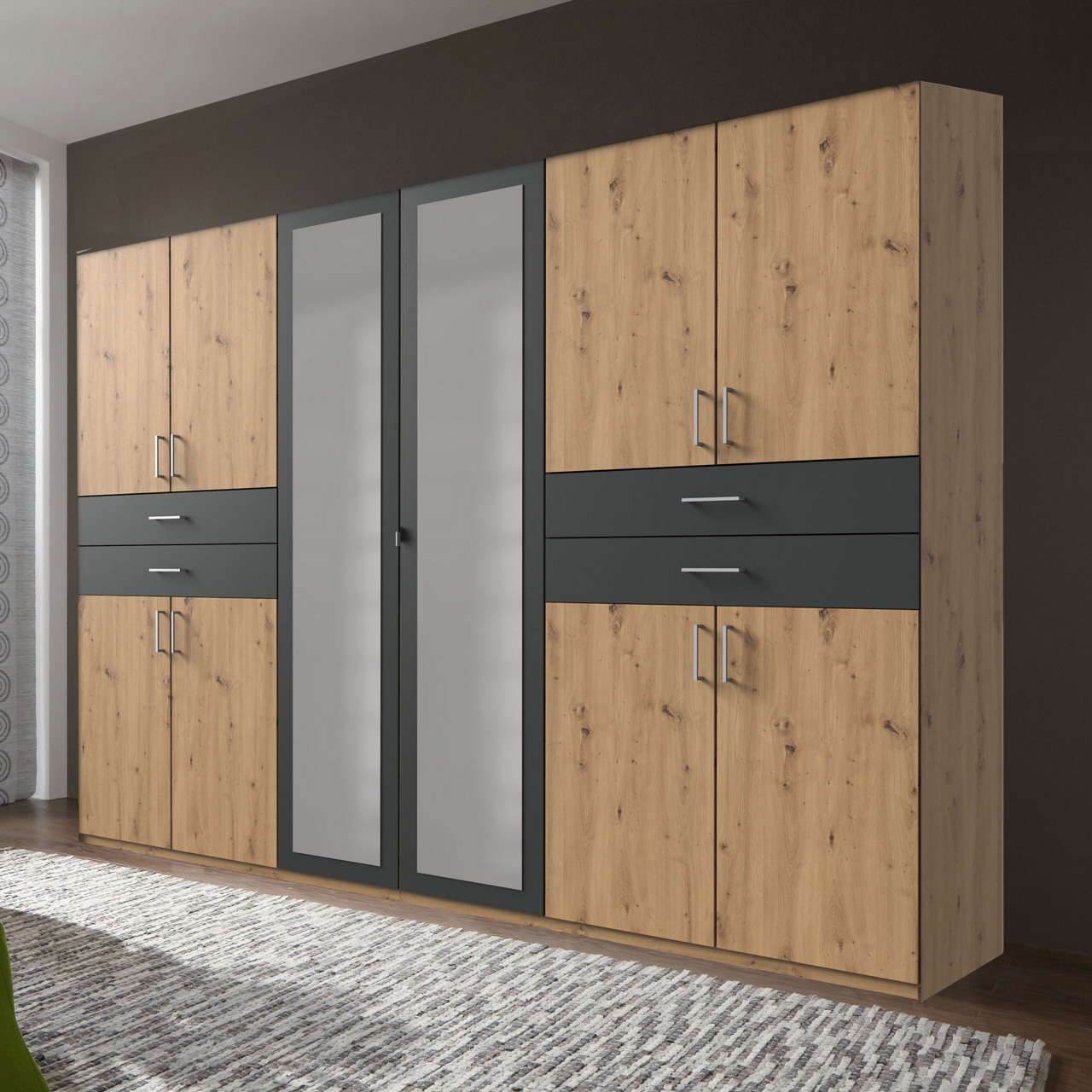  Drehtürenschrank Taiga
