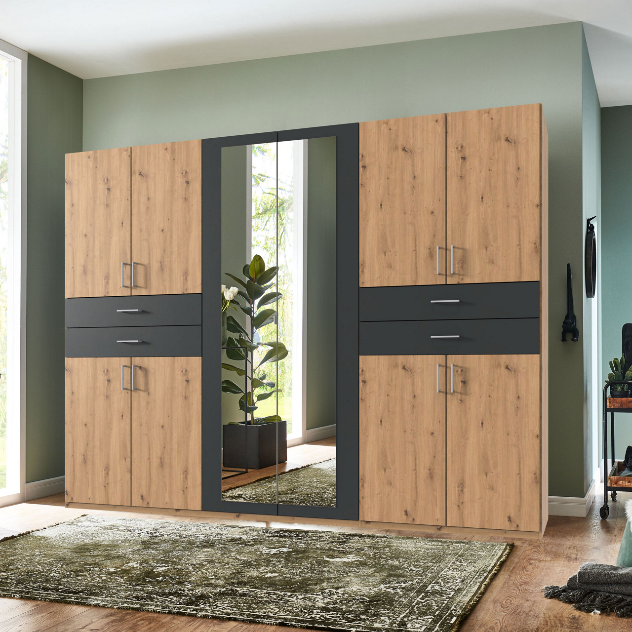  Drehtürenschrank Taiga