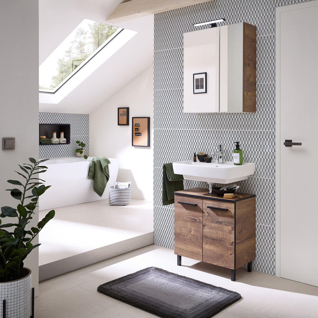  Waschbecken - Unterschrank Quickset 374