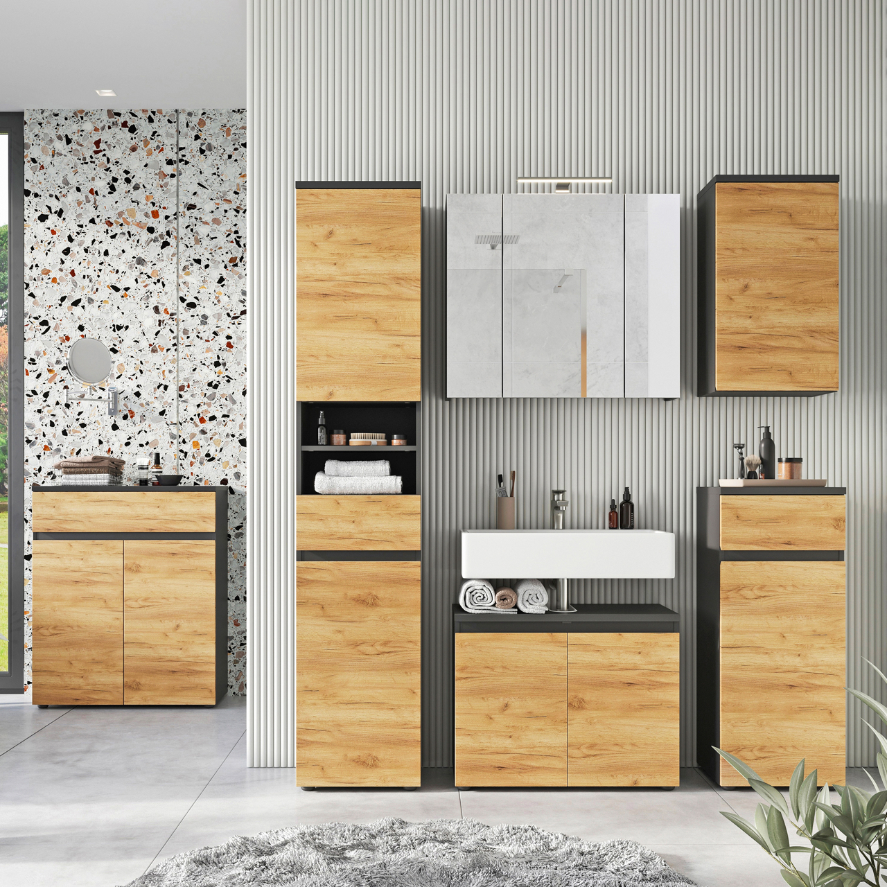  Waschbecken-Unterschrank Mayor