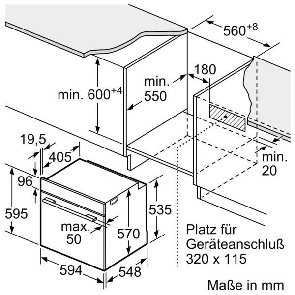  HB272ABB0 Einbaubackofen HB272ABB0