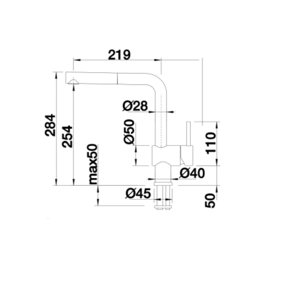  512402 Küchenarmatur Linus-S