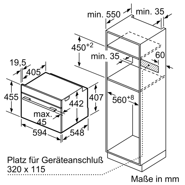  CS958GCB1 SL Kompackt - Dampfbackofen 