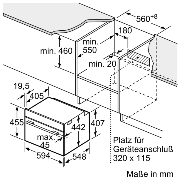  CS958GCB1 SL Kompackt - Dampfbackofen 