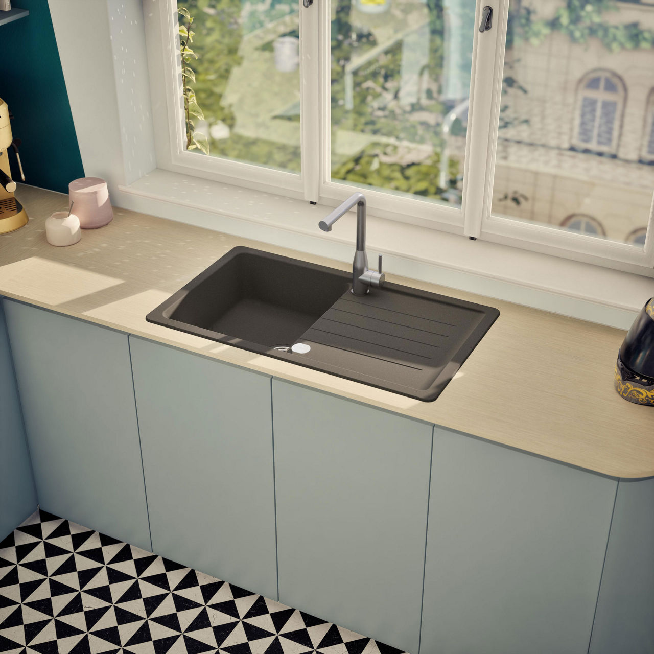  Einbauspüle CALLD100EX 2