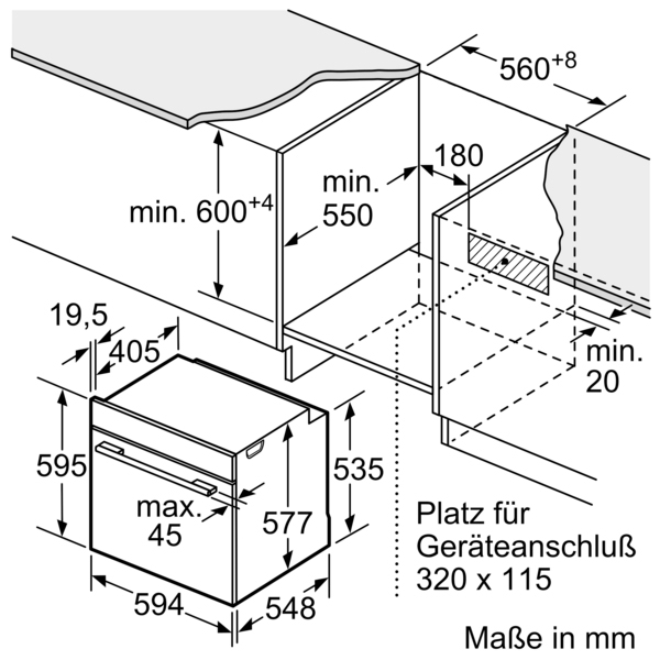  HB934GBB1 SL Einbaubackofen 