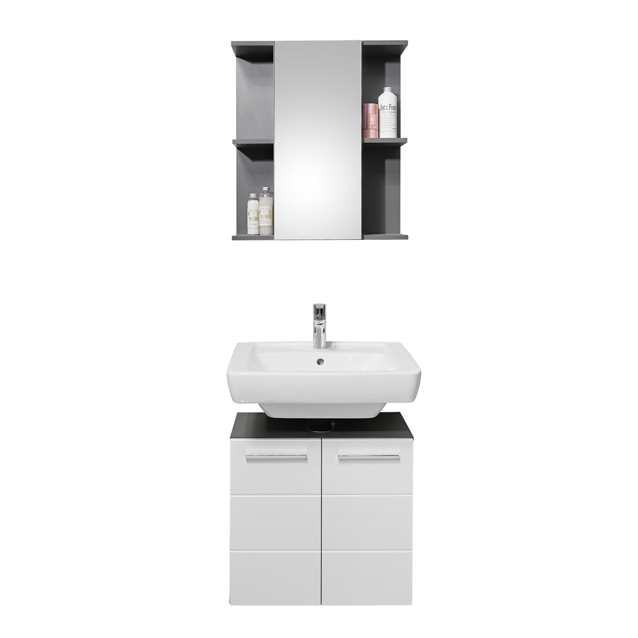  Spiegelschrank Gloss