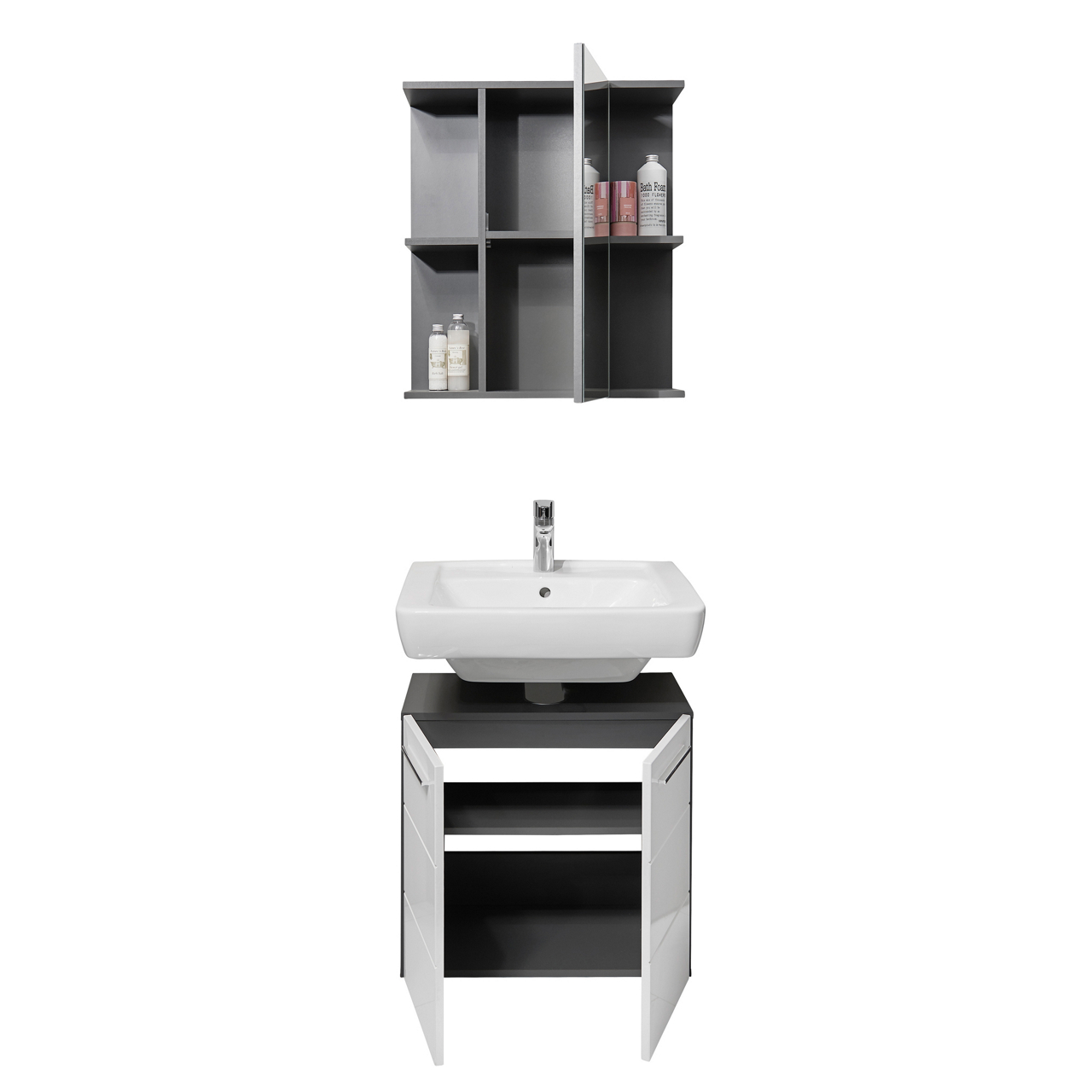  Spiegelschrank Gloss
