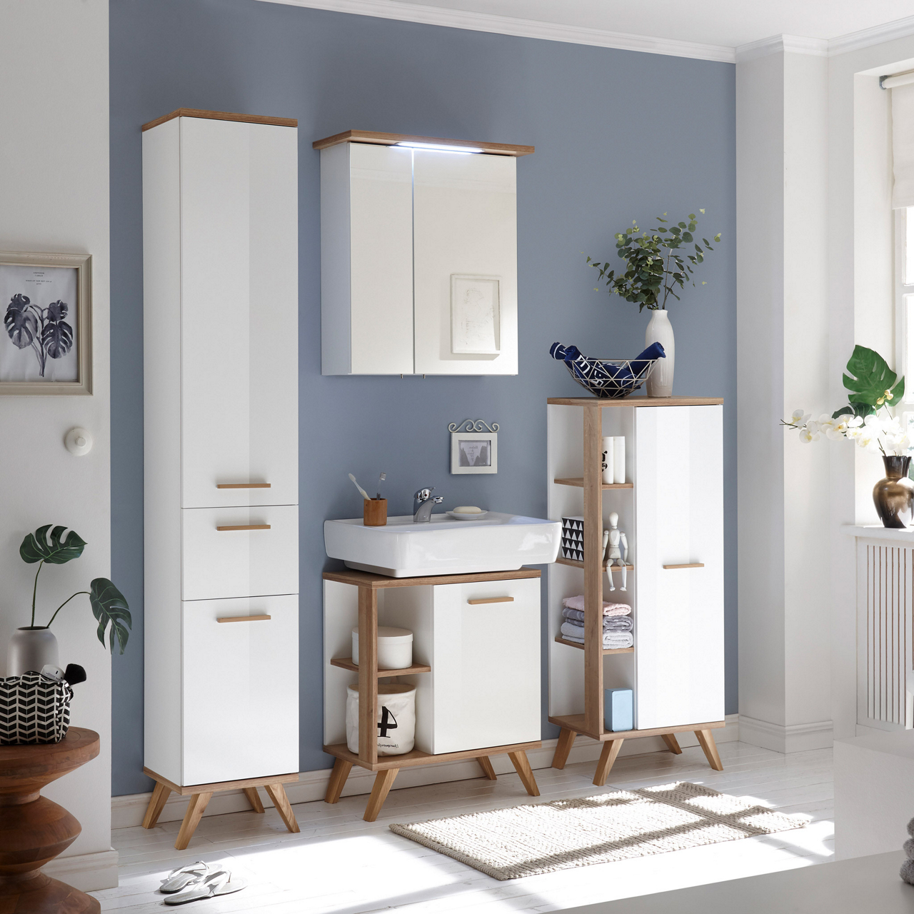 Waschbecken-Unterschrank Noventa