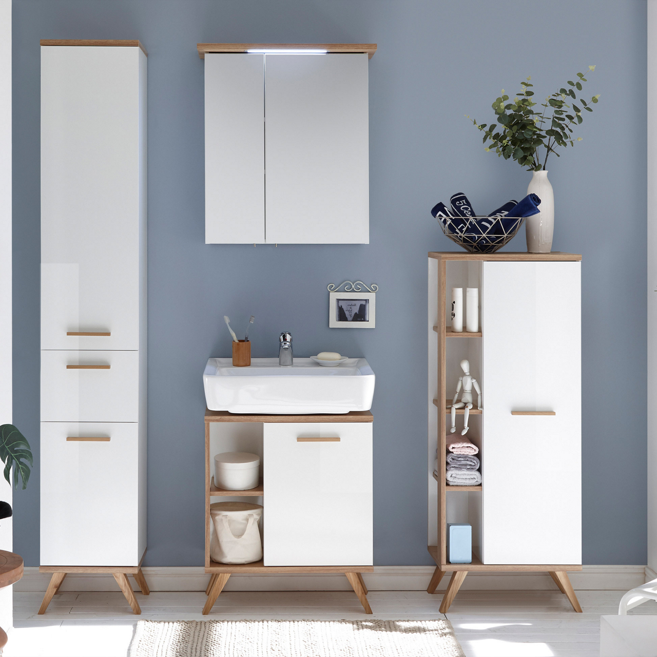  Waschbecken-Unterschrank Noventa