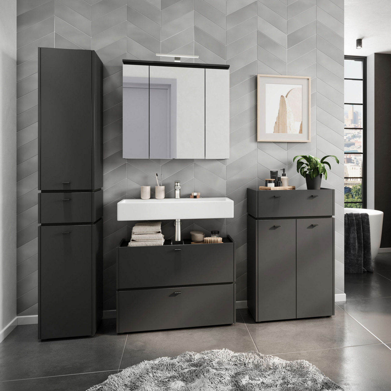  Hochschrank Modesto