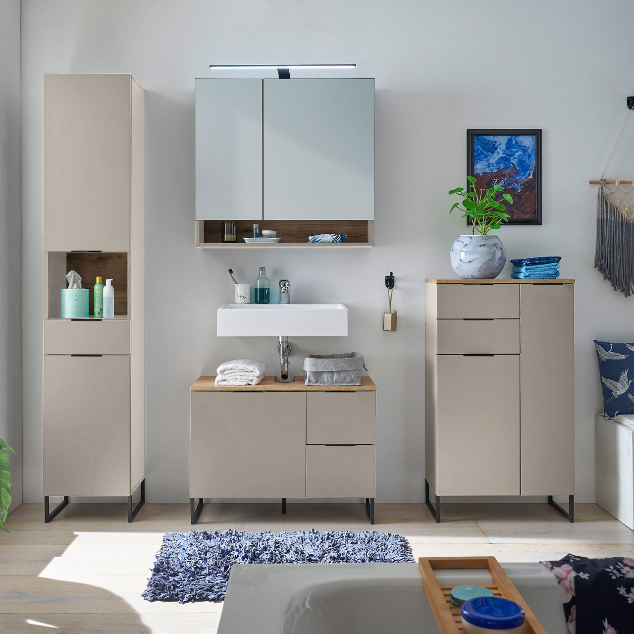  Waschtisch Unterschrank Denver 4