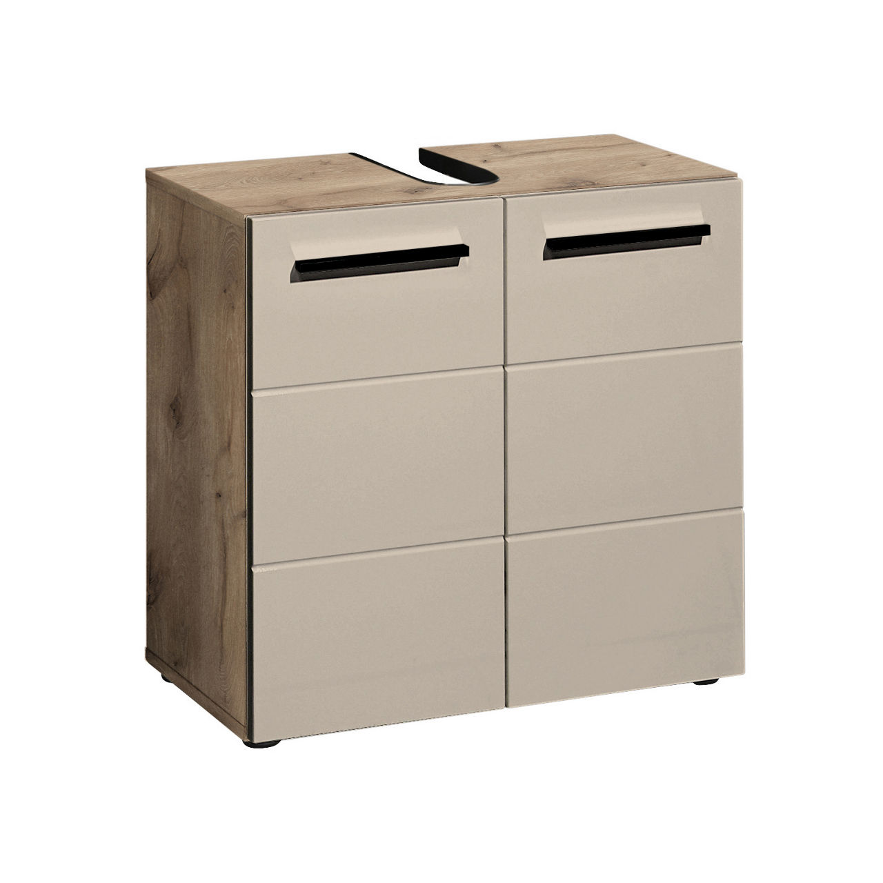  Waschtisch Unterschrank 2-türig Split