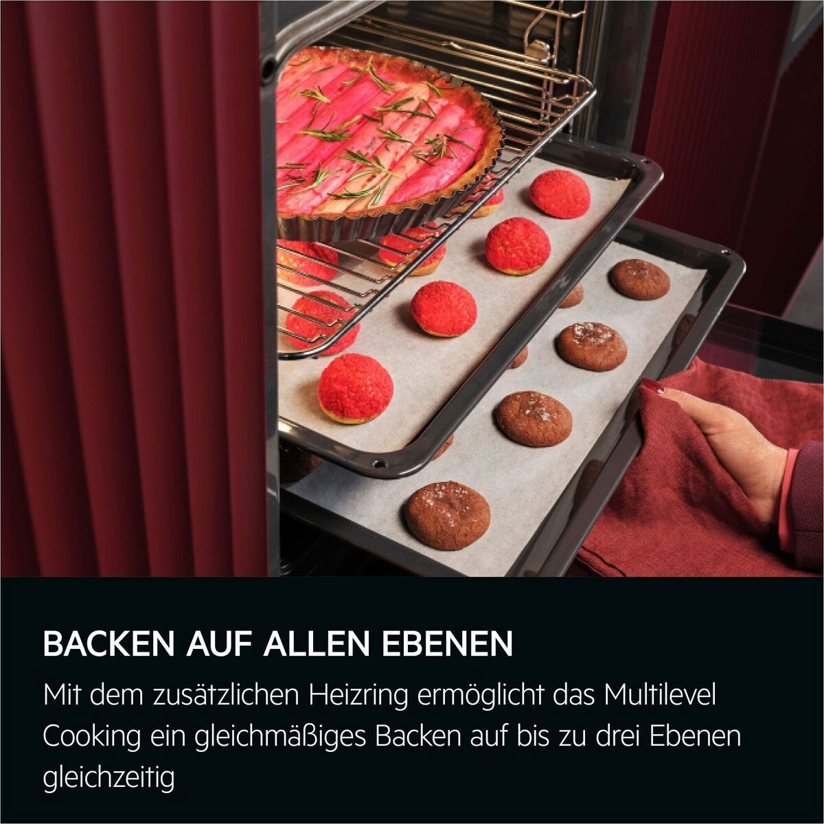  Multifunktion-Einbaubackofen mit Heißluft GB3020B 4