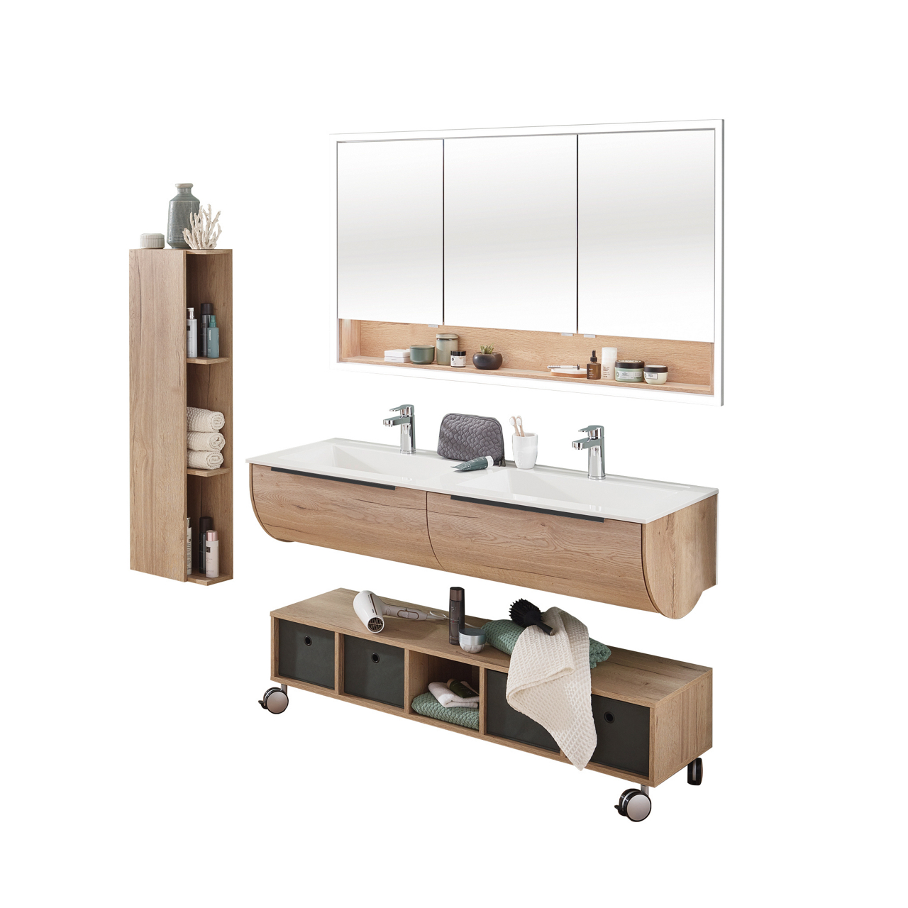  Mitellschrank - Regal Palino