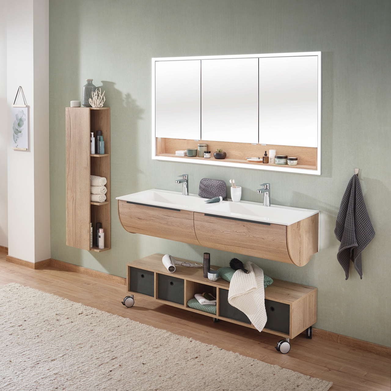  Mitellschrank - Regal Palino