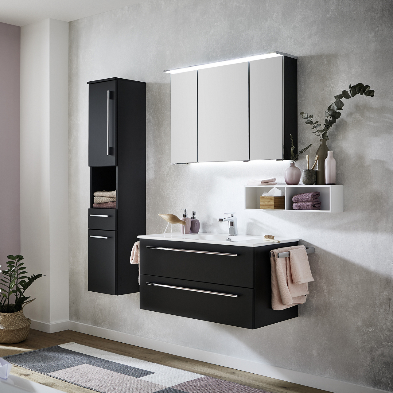  Spiegelschrank Gloss