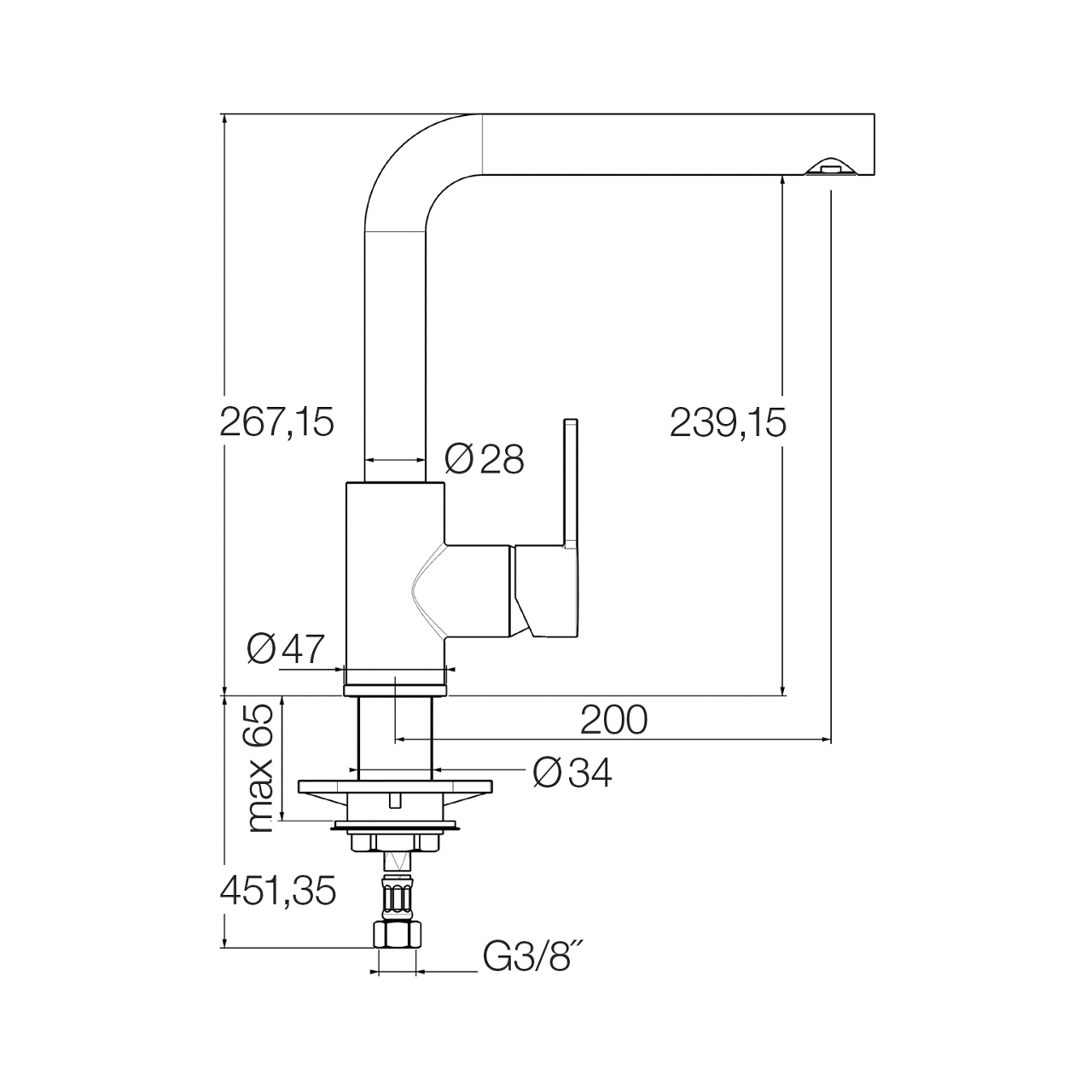 Mondo 80004-00 Küchenarmatur 80004-000