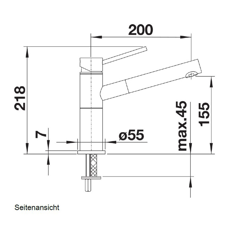  Blanco 515327 ALTA-S Mischbatterie 