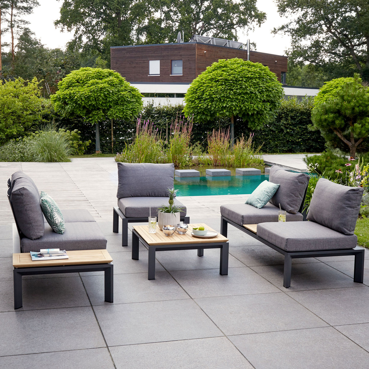  Gartenlounge-Set Arpyia