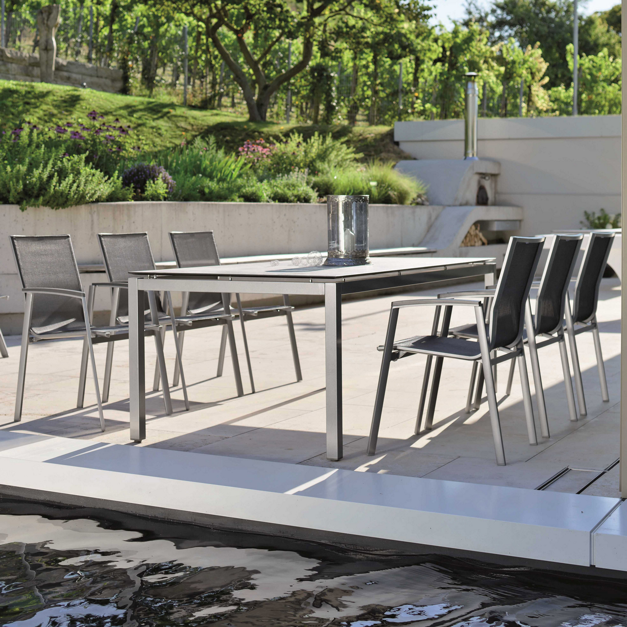 Gartentisch Silverstar