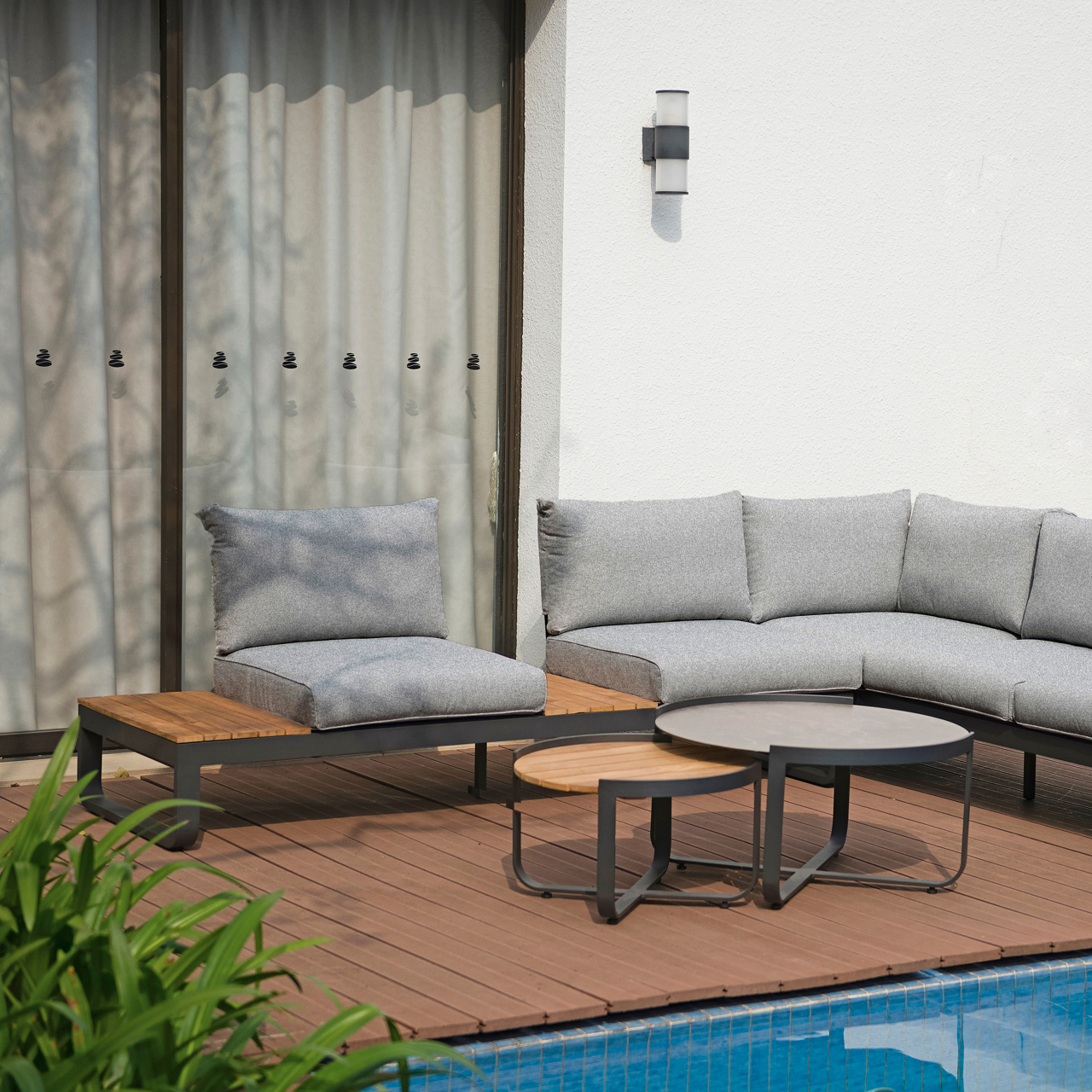  Lounge 2er-Tischset Fly