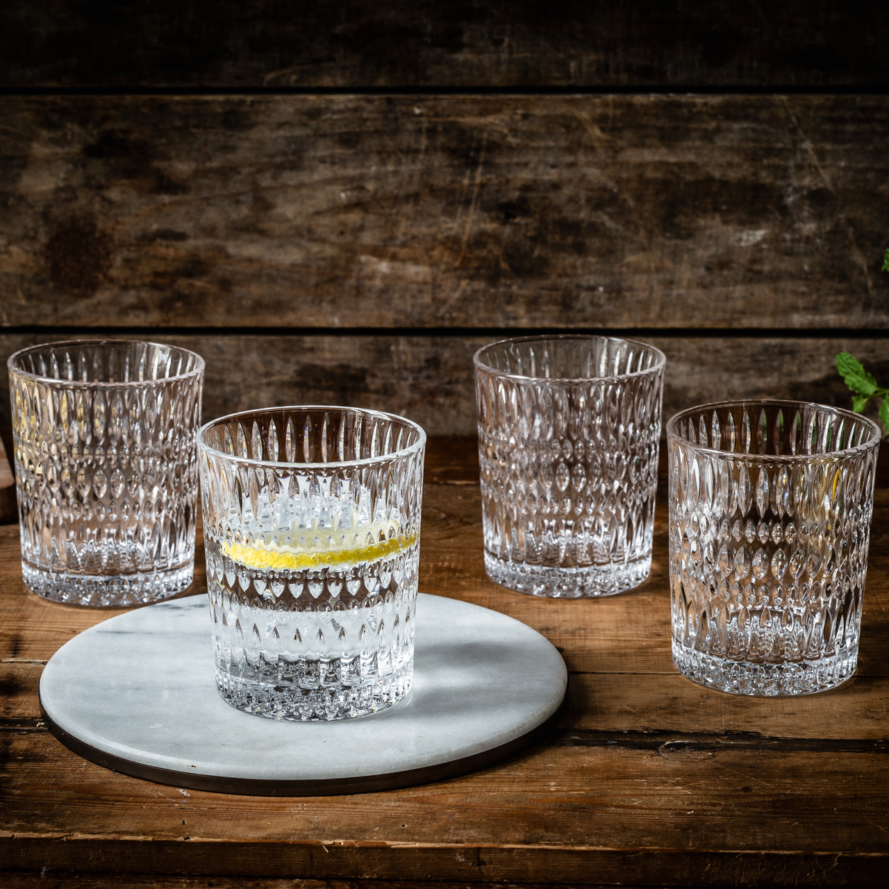  Whisky-Becher 4-er Set Ethno 1