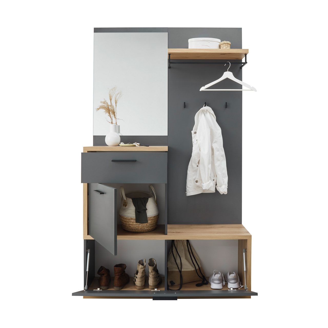  Kompaktgarderobe 