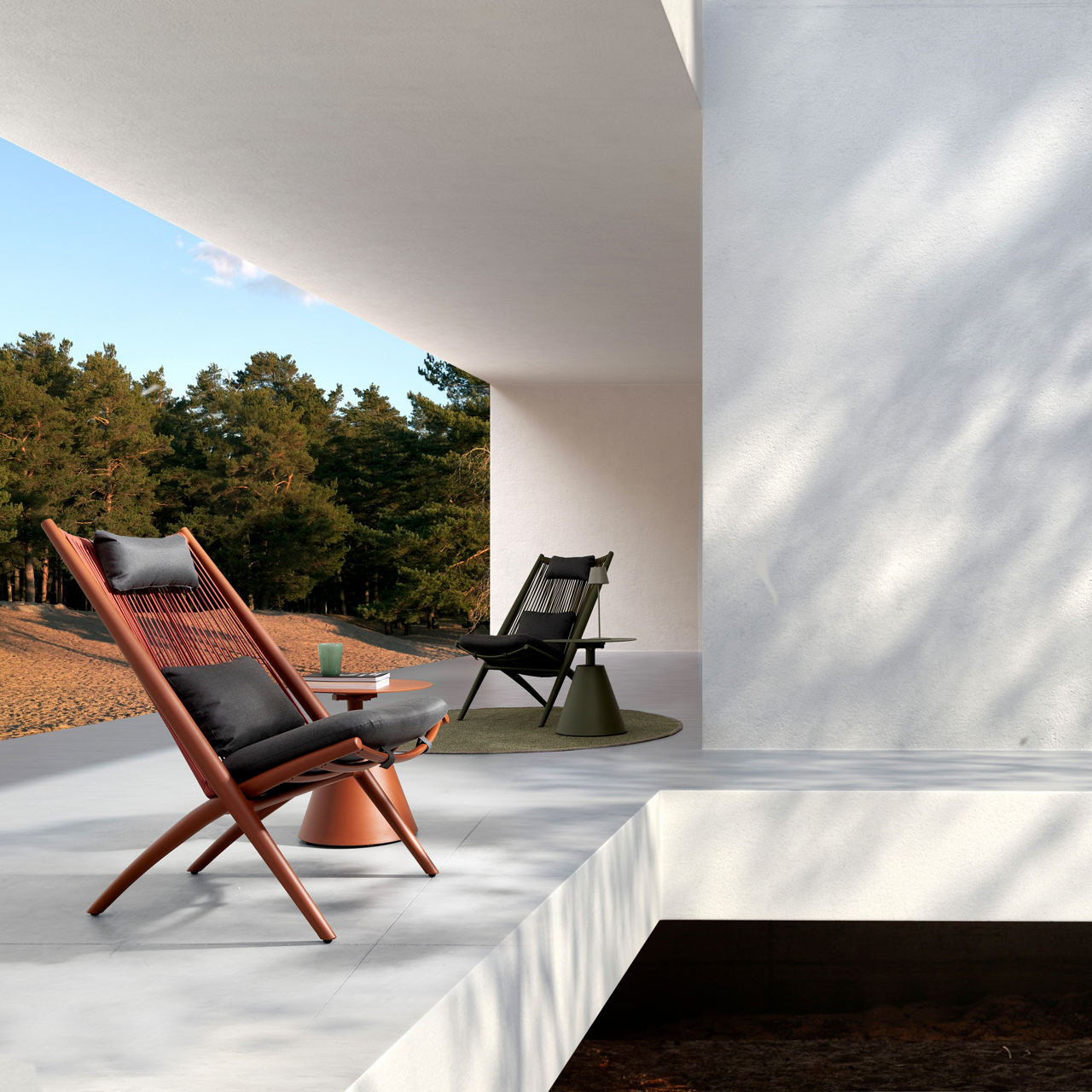  Lounge-Sessel Poltrona