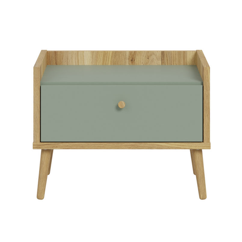  Nachtkommode mit 1 Schubkasten Whenua 1