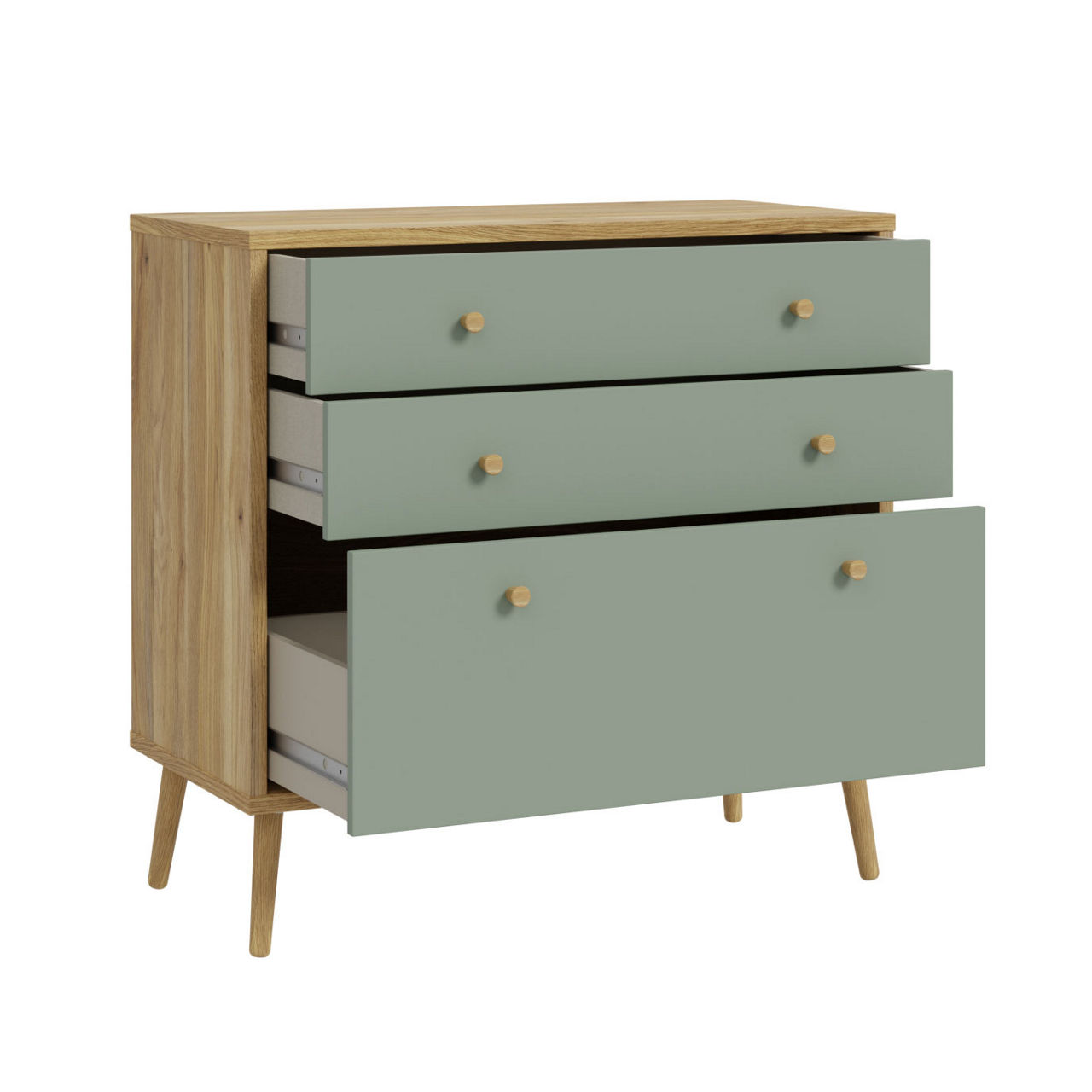 Kommode mit 3 Schubladen Whenua 2