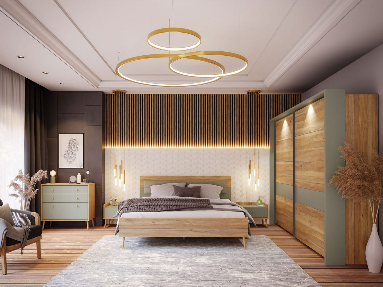  Schwebetürenschrank 2-türig Whenua 2