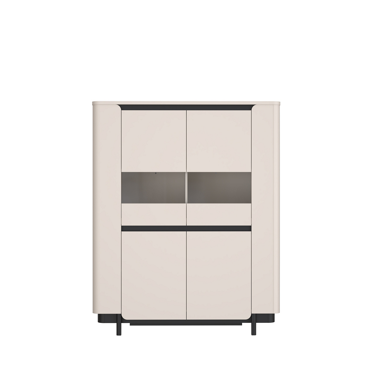  Vitrinen-Highboard Vodol