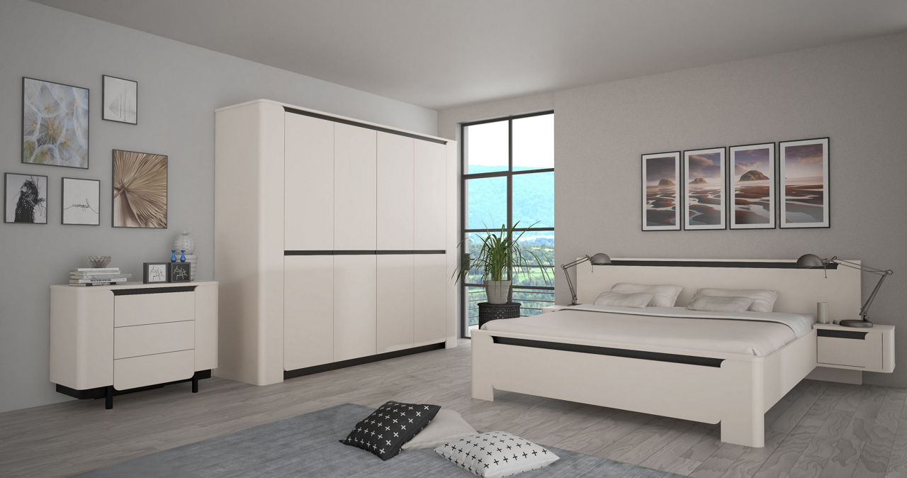  Kleiderschrank 4-türig Vodol 1