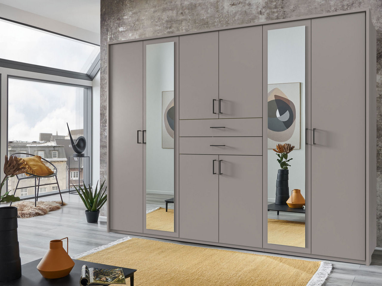  Drehtürenschrank 8-türig Düsseldorf 4