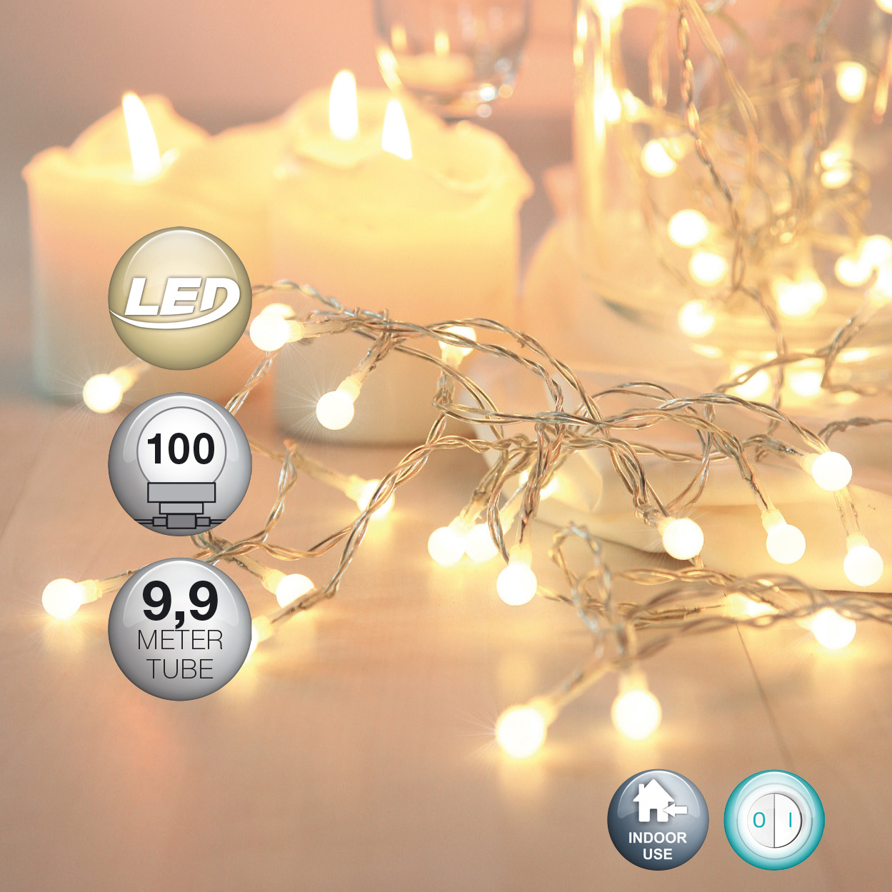  LED-Lichterkette Venuto
