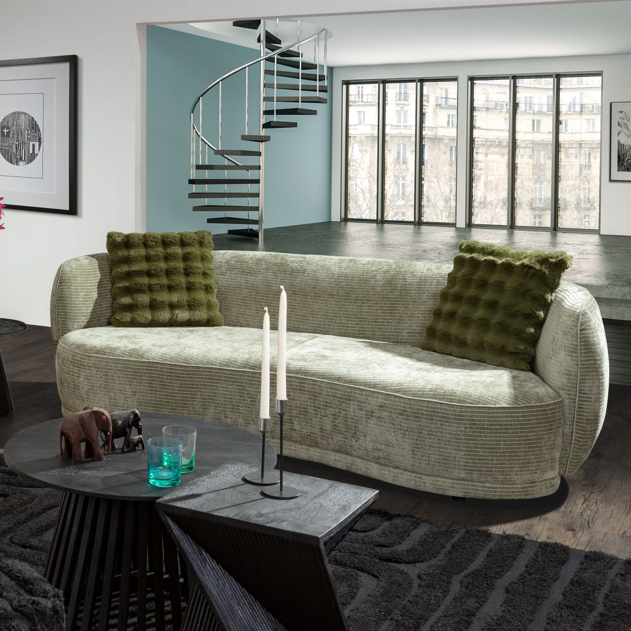  Megasofa rund Brook 5