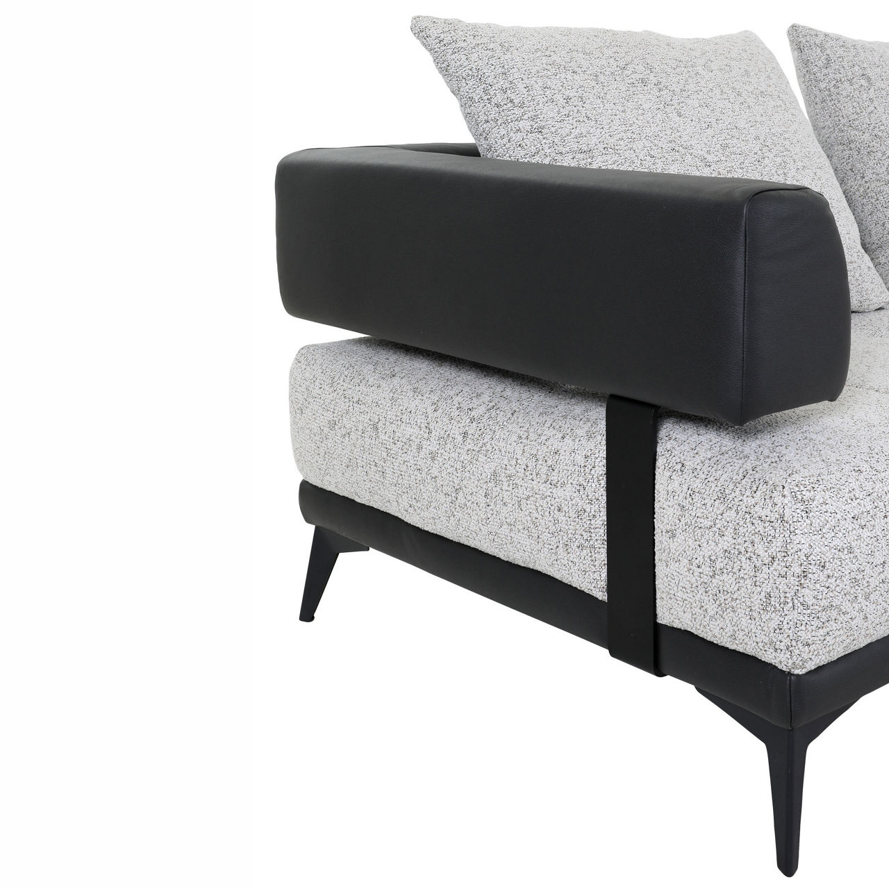  Ecksofa mit Ottomane rechts Conville 2