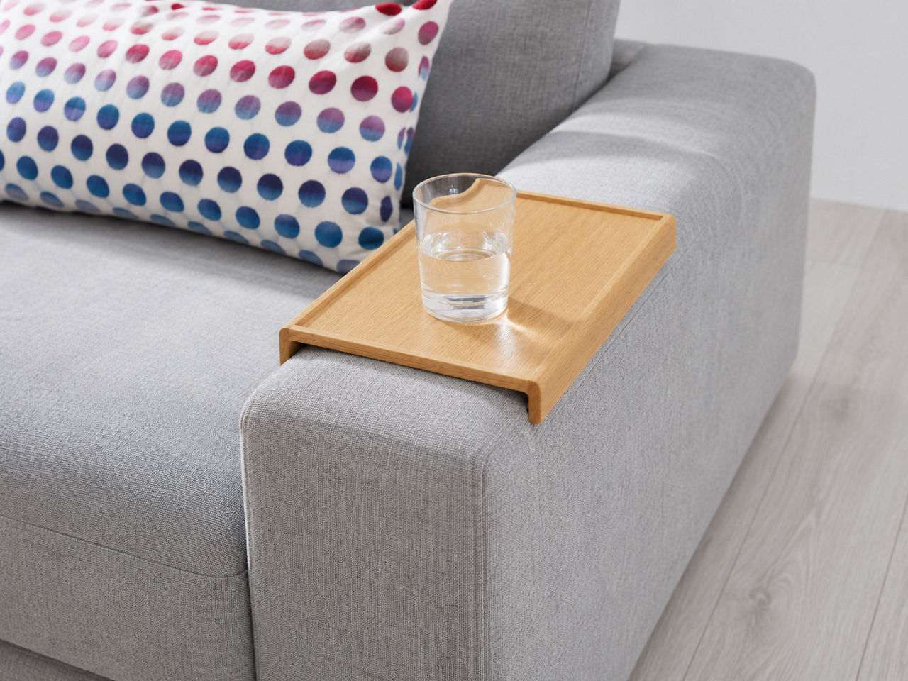  Zubehör Holztablett für Hocker 1