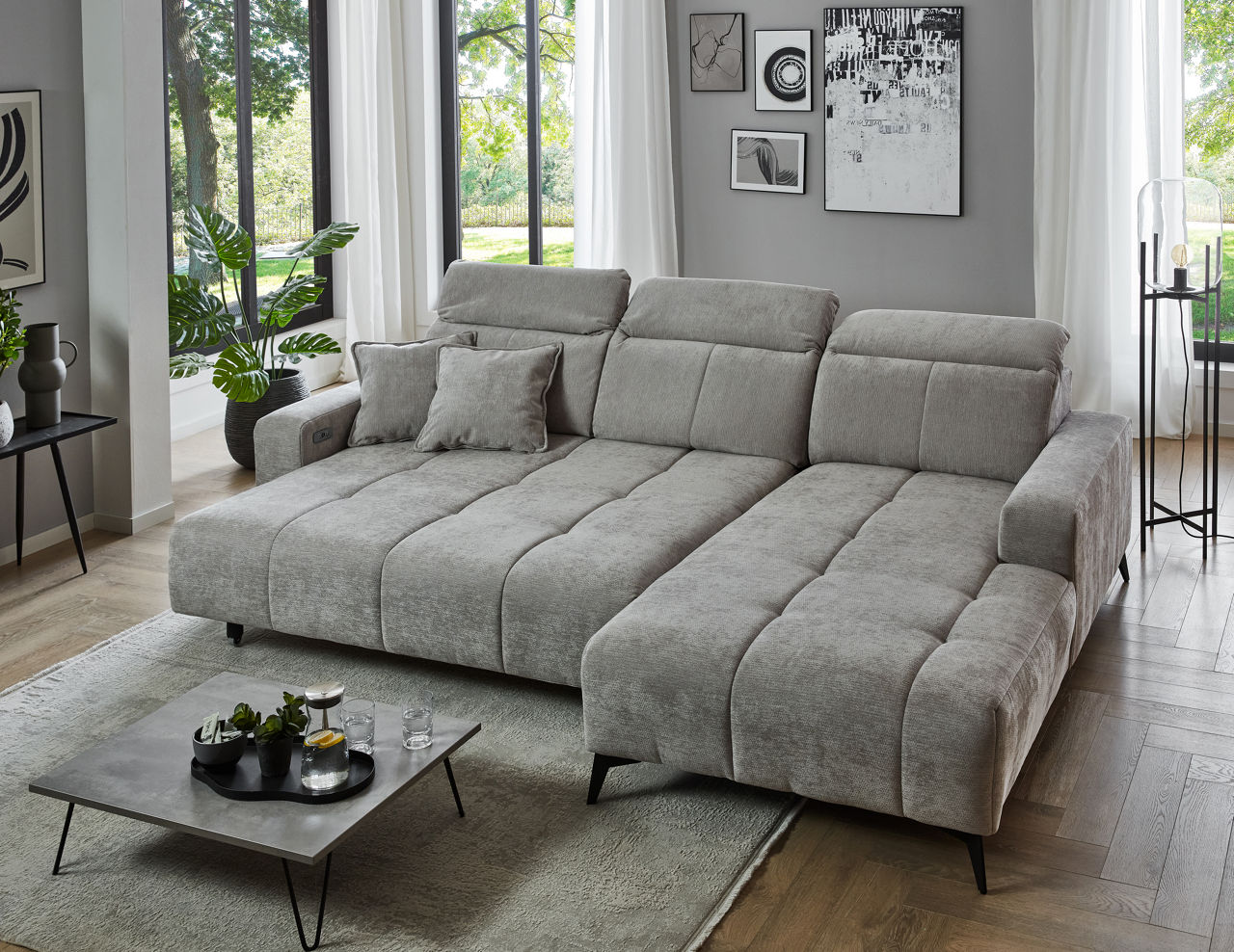  Porto Polstergarnitur, Ottomane rechts 3