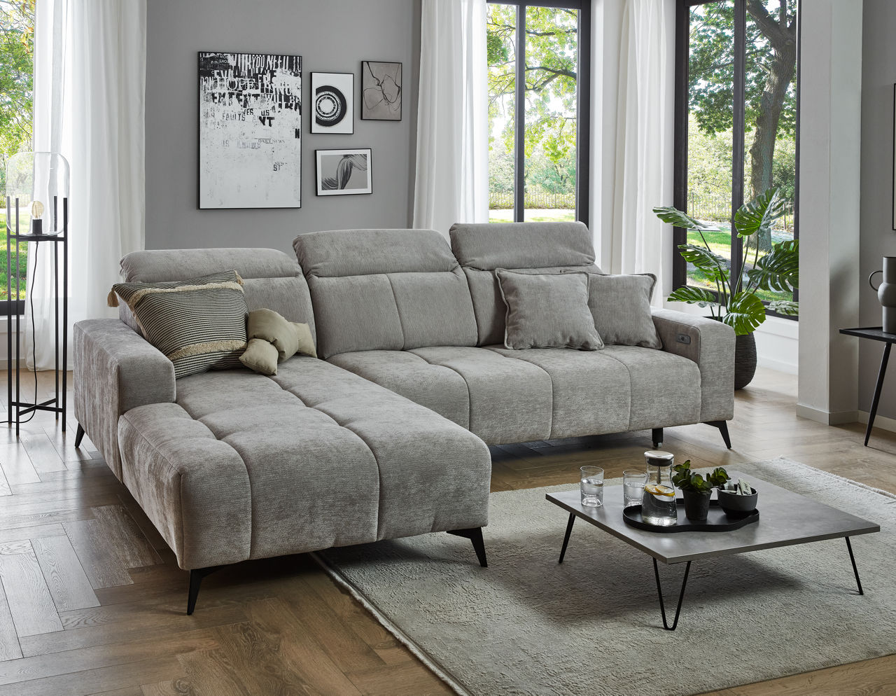  Porto Polstergarnitur, Ottomane links 2