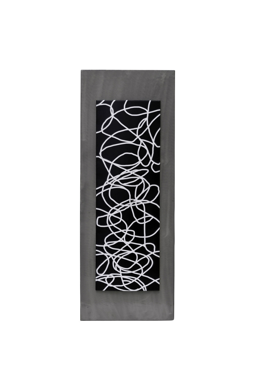  Metallbild Linien 