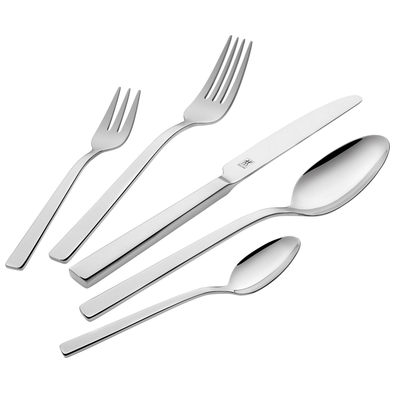  Das Zwilling Besteck ALBANY ist ein 30-teiliges Set aus Edelstahl
Gabeln
Löffel
Kaffeelöffel und Kuchengabeln enthalten. Das silberfarbige Besteck aus Edelstahl macht einen edlen
denn das Zwilling Besteck ALBANY kann problemlos in der Spülmaschine ger