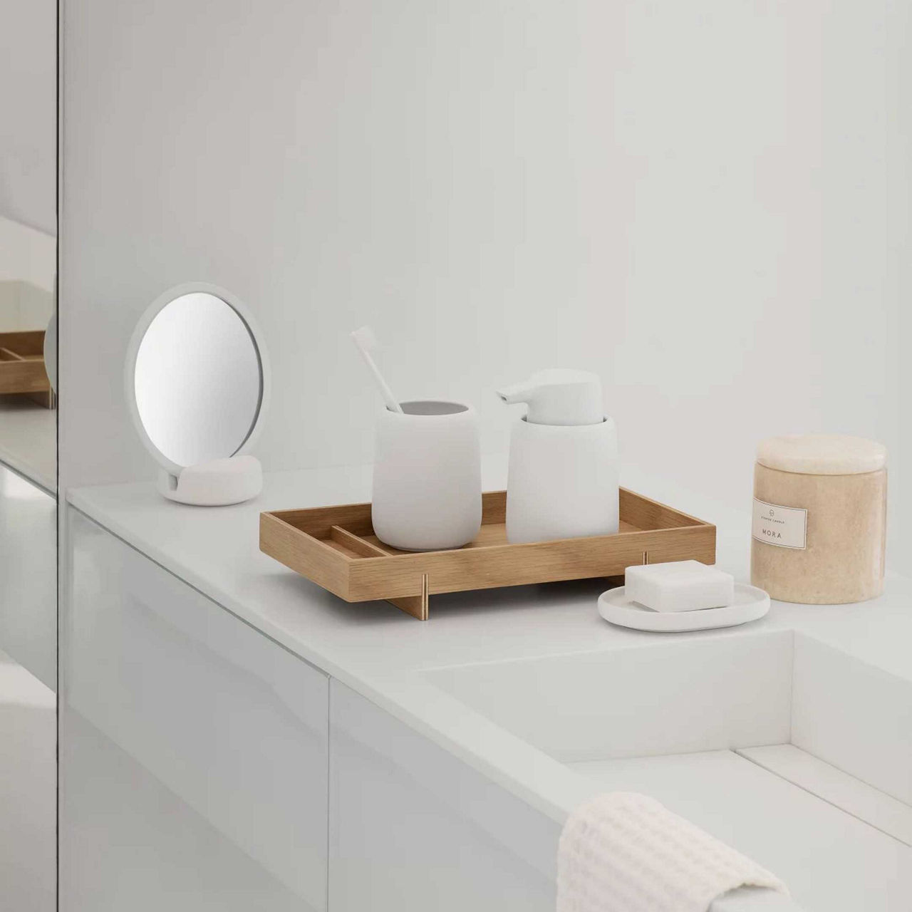  Zahnputzbecher -SONO- White SONO 2